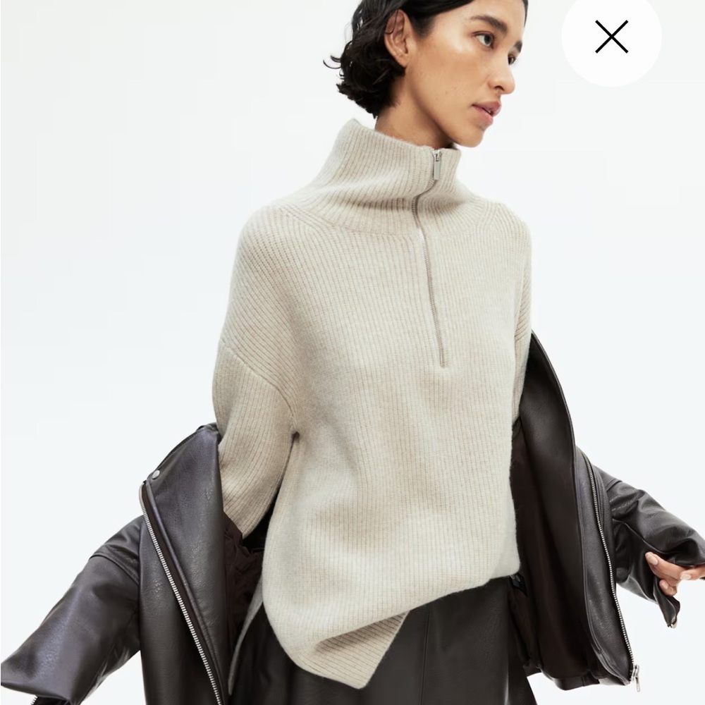 Beige Women's Sweater